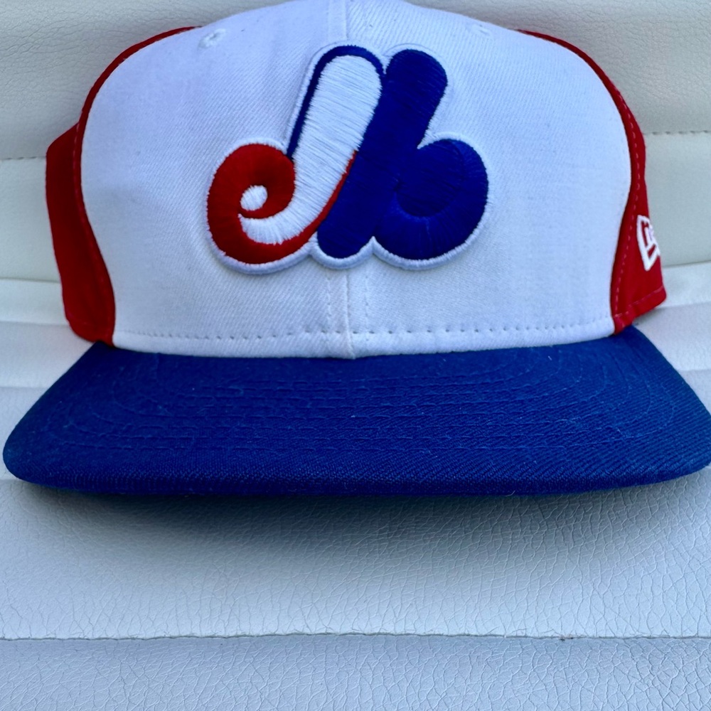 Montreal Expos New Era 1969 Cooperstown Collection 59FIFTY Fitted Hat 7 3/4” - Picture 14 of 14